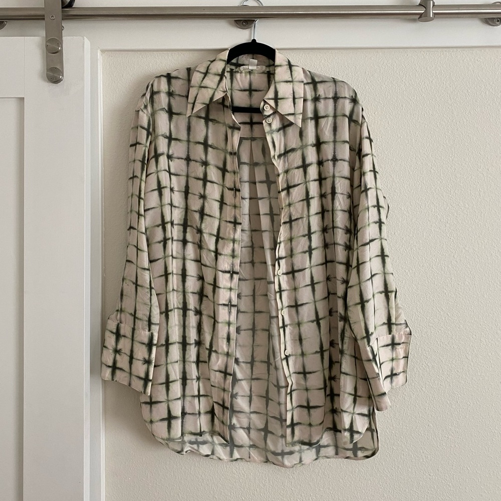 COS Silk Print Blouse, Excellent Condition